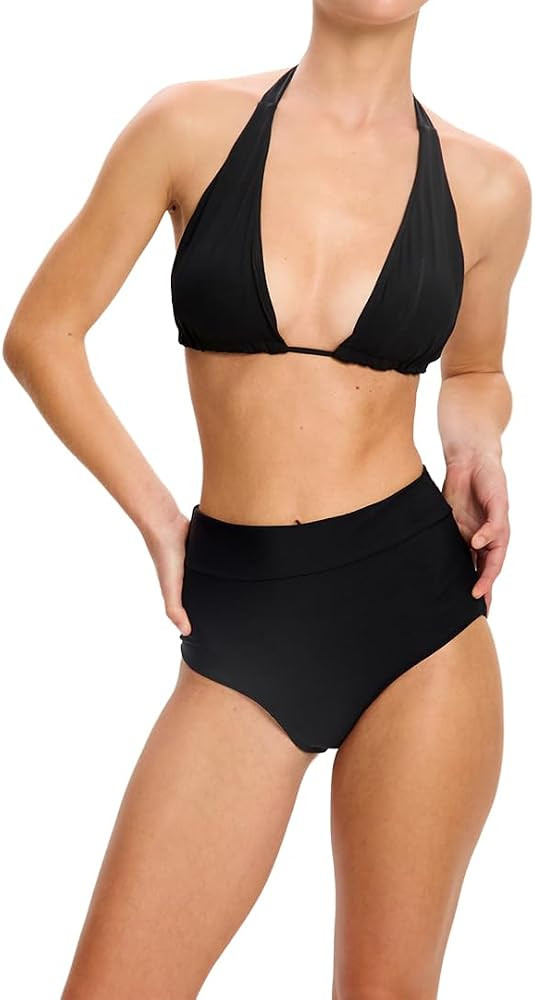 Modibodi Women\u2019s Period Swimwear Hi Leg Bikini Brief Super Absorbency 50ml Leakproof Swim Bo... | Amazon (UK)