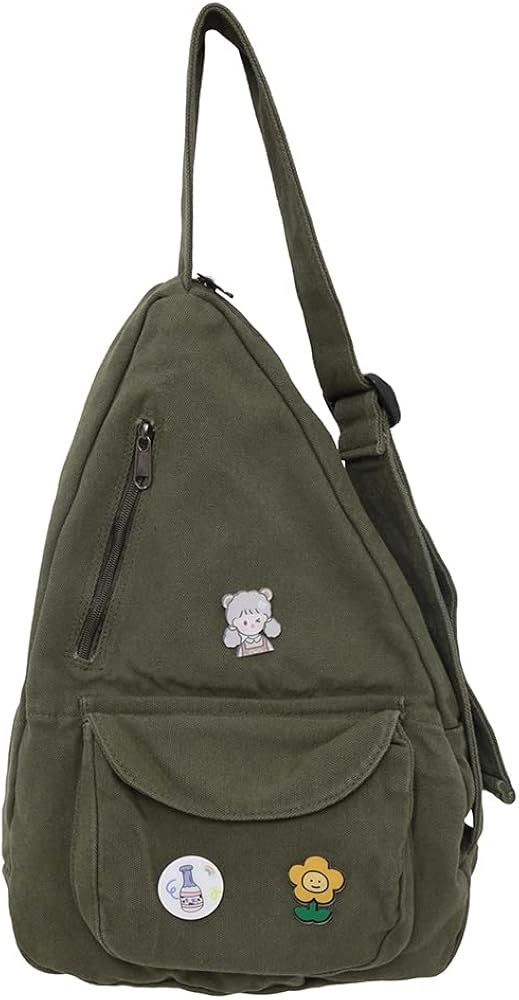 Small Green Sling Bag Crossbody Backpack for Women | Amazon (US)