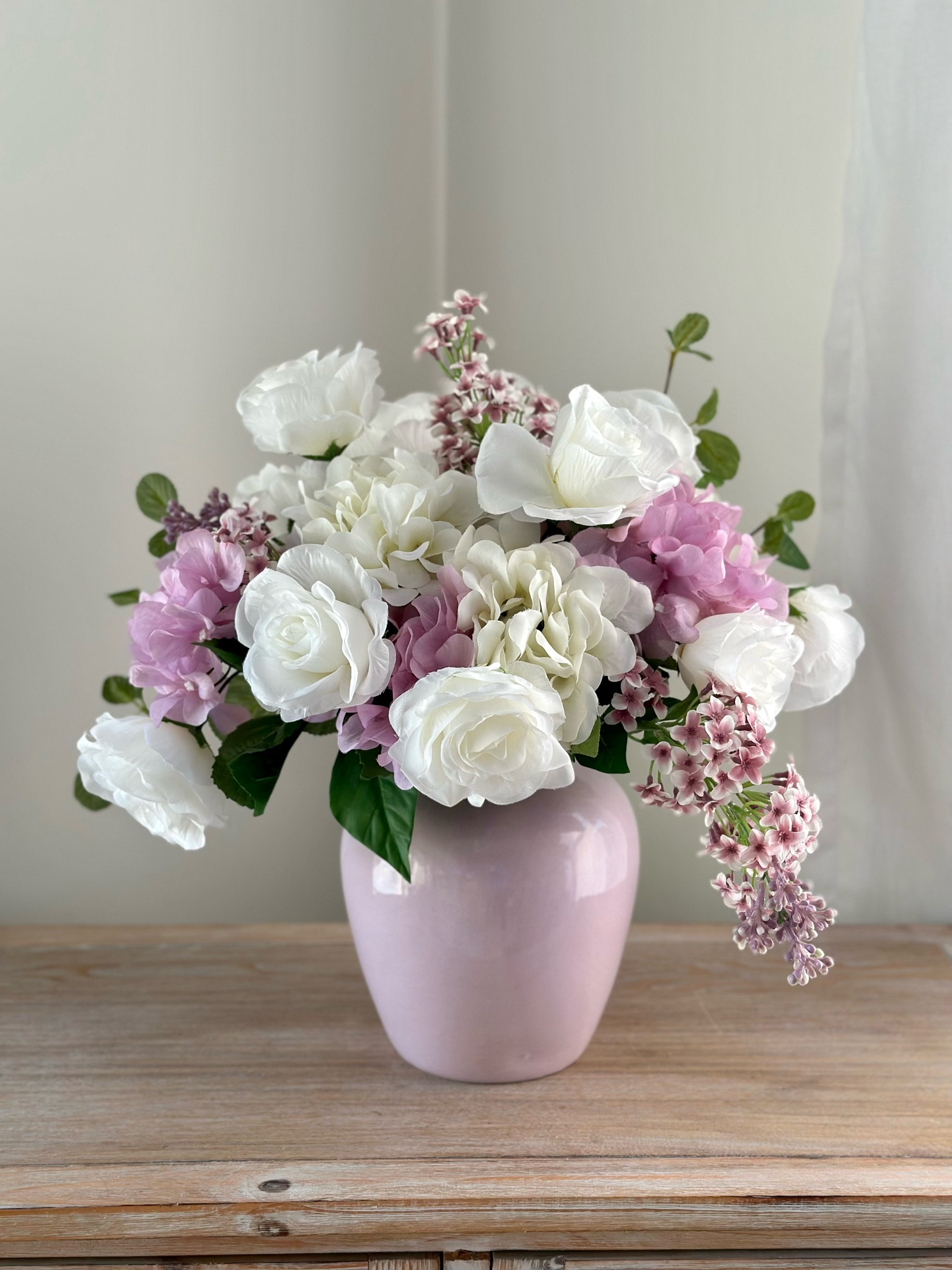 Faux flower arrangement! 💜

Spring flower arrangement, spring decor, fake flowers 

#LTKSeasonal #LTKhome