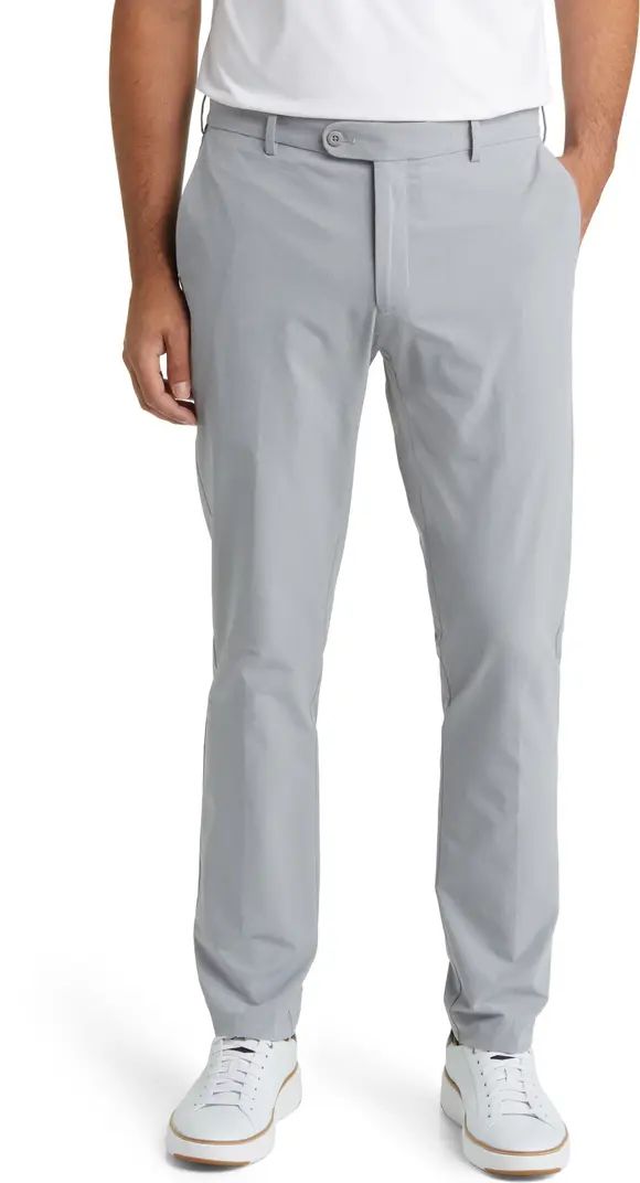 Peter Millar Men's Crown Crafted Surge Performance Flat Front Trousers | Nordstrom | Nordstrom