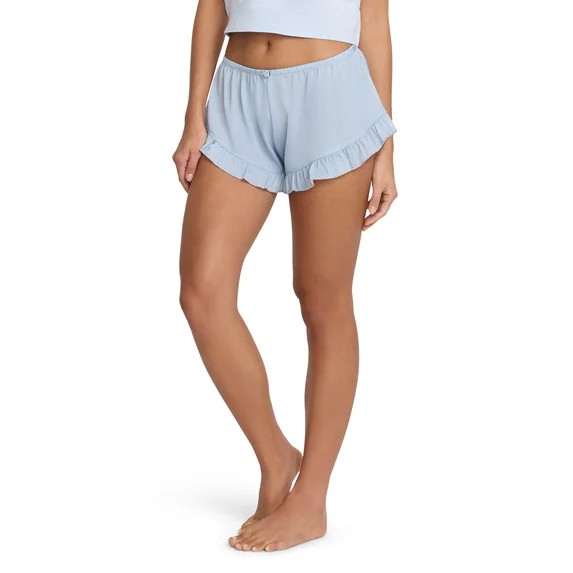Mills by Millie Bobby Brown Women's Satin Tap Shorts with Rosettes, Sizes XS-XXXL | Walmart (US)