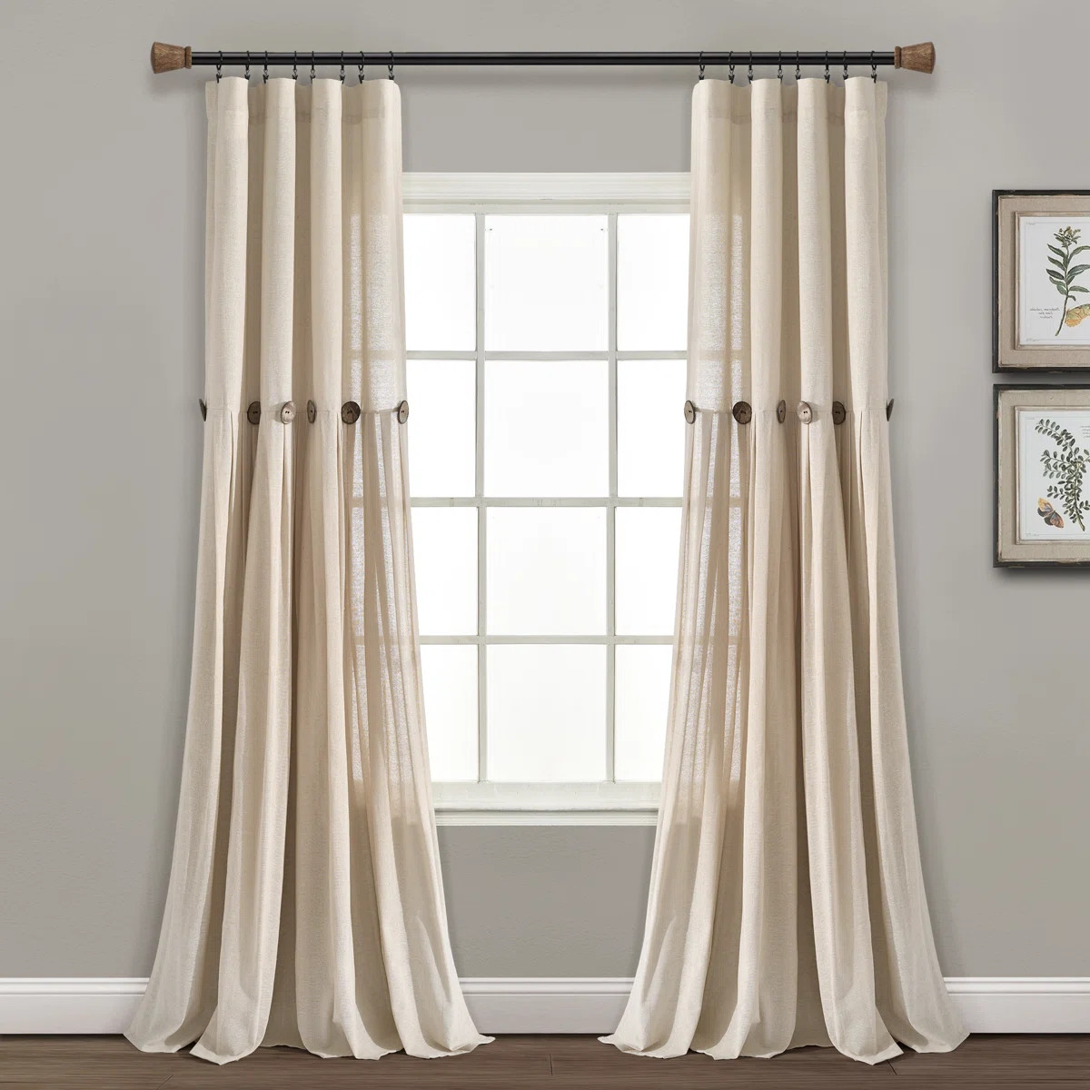 Beckham Semi Sheer Curtain Single Panel | Wayfair North America