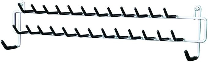 ClosetMaid 8051 Tie and Belt Rack, White | Amazon (US)