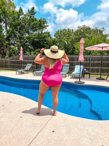 🌸 Dive into summer vibes with this stunning hot pink one-shoulder swimsuit available in regular and plus sizes! 🌊✨ Enjoying the perfect pool day, soaking up the sun, and making a splash in style. Confidence looks good on you! 💖 #PoolDay #SummerStyle #PlusSizeFashion #Swimwear #BodyPositive

Hot pink swimsuit 
One shoulder swimsuit 
Plus size swim
Plus size swimwear 
Plus size swimsuit 
One piece swimsuit 

#LTKOver40 #LTKSwim #LTKPlusSize