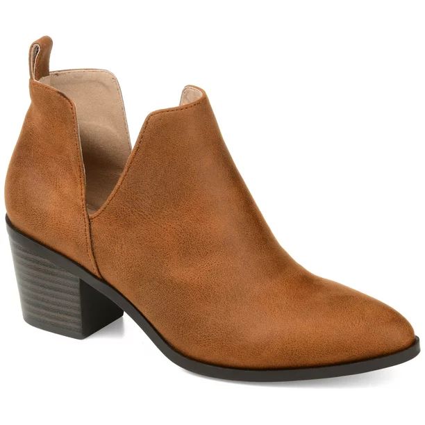 Brinley Co. Womens Deep Side V Classic Bootie | Walmart (US)