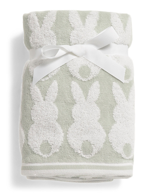 2pk Bunny Rows Hand Towels | Bed & Bath | Marshalls | Marshalls