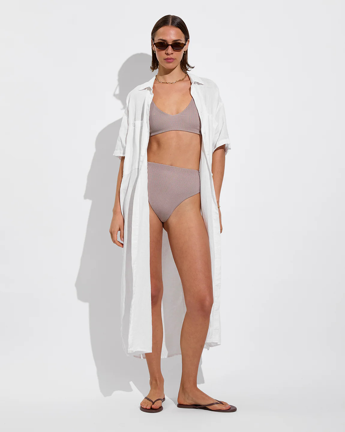 Hi Hi Bottom - High Waisted Bikini Bottom | Left on Friday