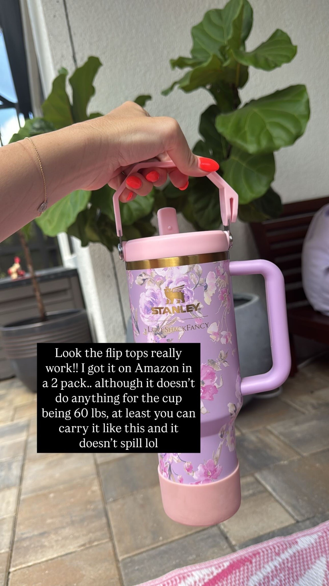 Stanley cup accessories that actually make sense. I love that this makes it spill proof (and I always use a boot)  

#LTKActive #LTKFamily #LTKTravel