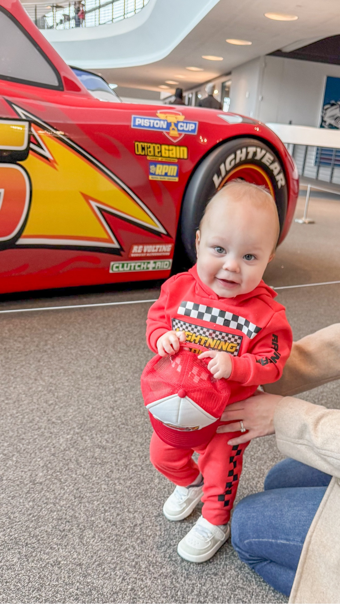 Celebrating Disney & Pixar’s Cars at the Porsche Experience Center was such a core memory for us 🏎️❤️ 

Lightning McQueen and Sally made the sweetest surprise, and James was very much in his Cars era.
I’ve linked some of our favorite Cars-inspired finds—from playful pieces for littles to the custom Lightning McQueen hat I made for James using Amazon supplies. These are perfect for Disney theme park days, birthday parties, or any little one who lives the Cars life! 😉 Everything is saved here ✨


#LTKKids #LTKmomlife #LTKBaby