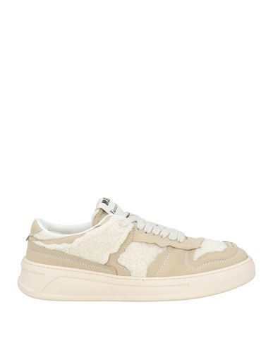 Msgm Man Sneakers Beige Size 12 Textile fibers | YOOX (US)