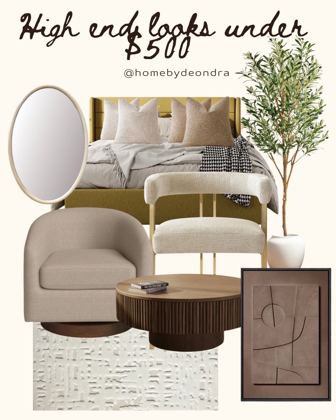 Elevate your space with these high end looks under $500✨

#LTKHome #LTKSaleAlert #LTKSpringSale