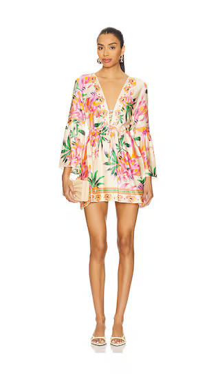 Agnes Dress in Light Beige | Revolve Clothing (Global)
