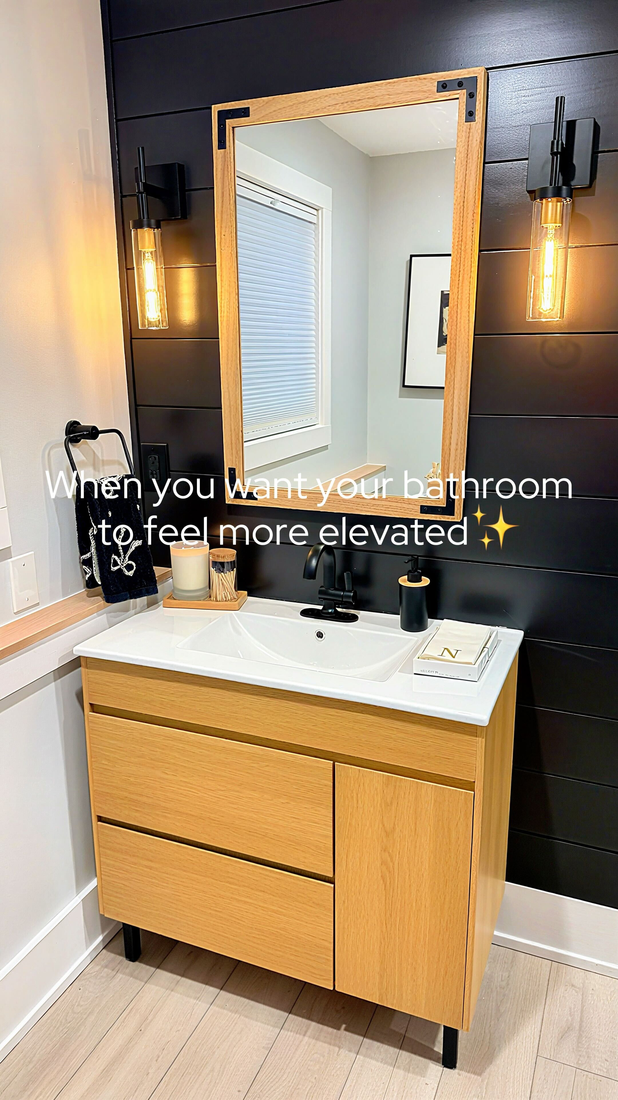 When You Want Your Bathroom to Feel More Elevated 

Want more easy, everyday inspo?
When you want your bathroom to feel more elevated. No demo, no stress. just a few easy upgrades that make it feel finished. 

 #LTKHome