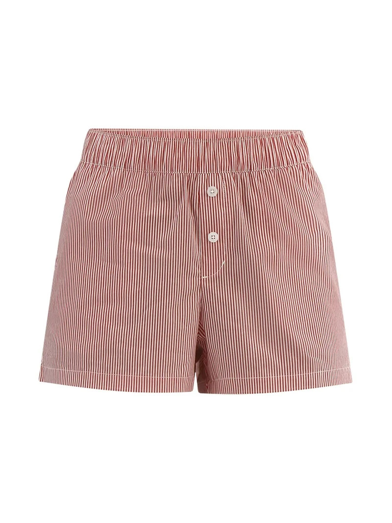 No Boundaries Striped Boxer Shorts, Women’s | Walmart (US)