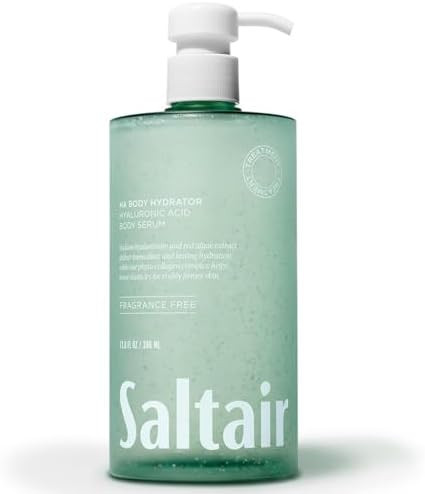 Saltair Hyaluronic Acid Body Serum – Hydrating Body Lotion for Smoother Looking Skin – Sheer ... | Amazon (US)