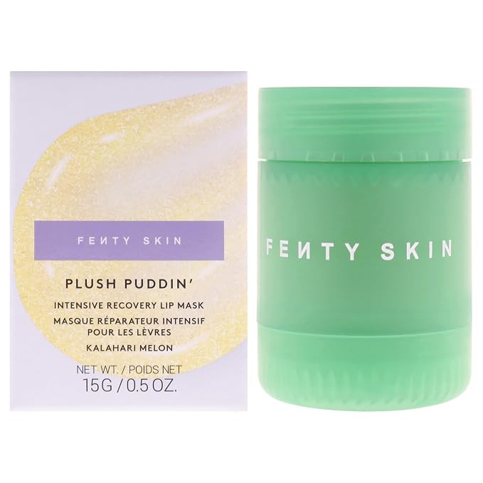 Plush Puddin Intensive Recovery Lip Mask - Kalahari Melon by Fenty Beauty for Women - 0.5 oz Lip ... | Amazon (US)