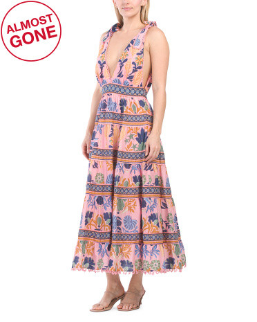 Seashell Tapestry Maxi Dress | TJ Maxx