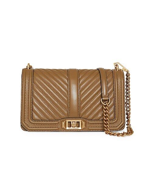 Rebecca Minkoff Love Chevron Quilted Leather Crossbody Bag on SALE | Saks OFF 5TH | Saks Fifth Avenue OFF 5TH