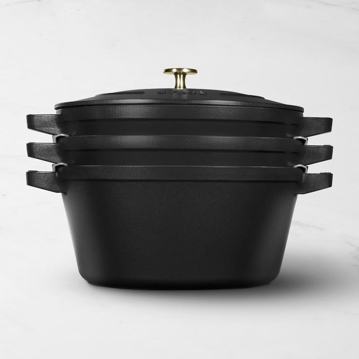 Staub Enameled Cast Iron Stackable Cookware Set | Williams-Sonoma