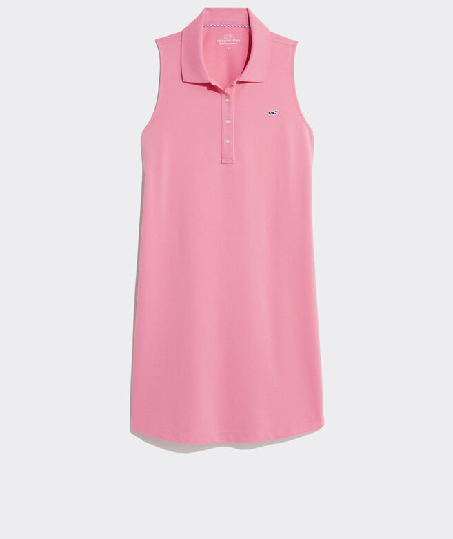 Sleeveless Pique Polo Dress | vineyard vines