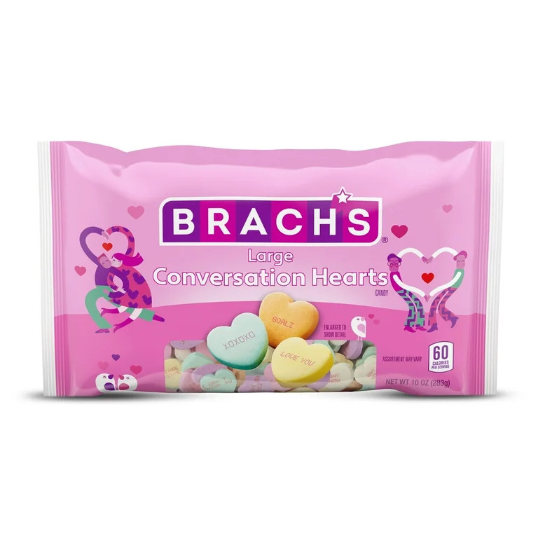 Brach's Large Conversation Hearts Candy 10oz | Walmart (US)