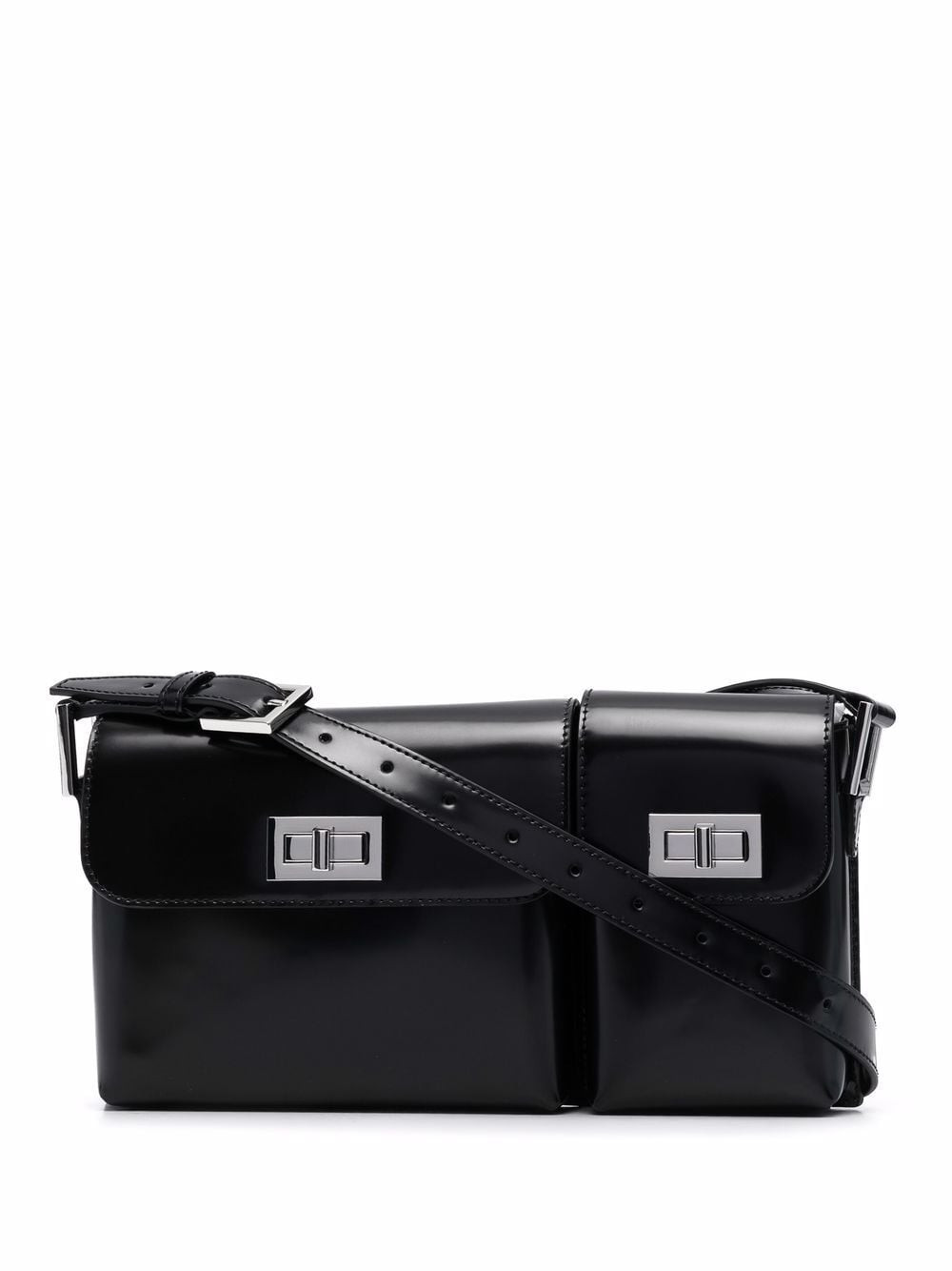 BY FAR Billy shoulder bag - Black | Farfetch Global
