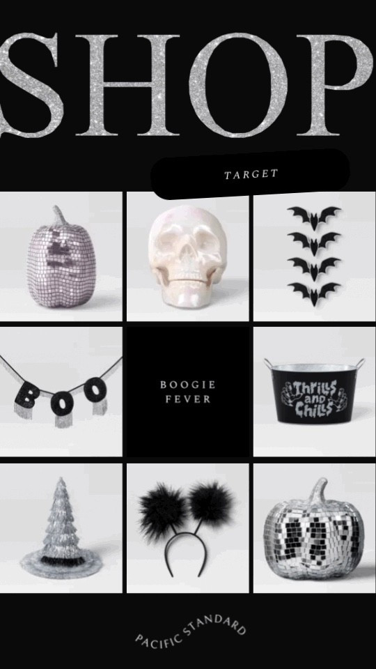 @Target’s Halloween finds are hitting all the right spooky notes—think disco pumpkins, bats, and a whole lot of thrills + chills. Linking it all so you can bring the boo-gie fever home. 🪩
#TargetStyle #TargetHome #TargetHalloween #HalloweenDecor #SpookySeason #FallDecor #HalloweenParty #LTKhome #LTKholiday #LTKseasonal

#LTKHome #LTKFindsUnder50 #LTKSeasonal