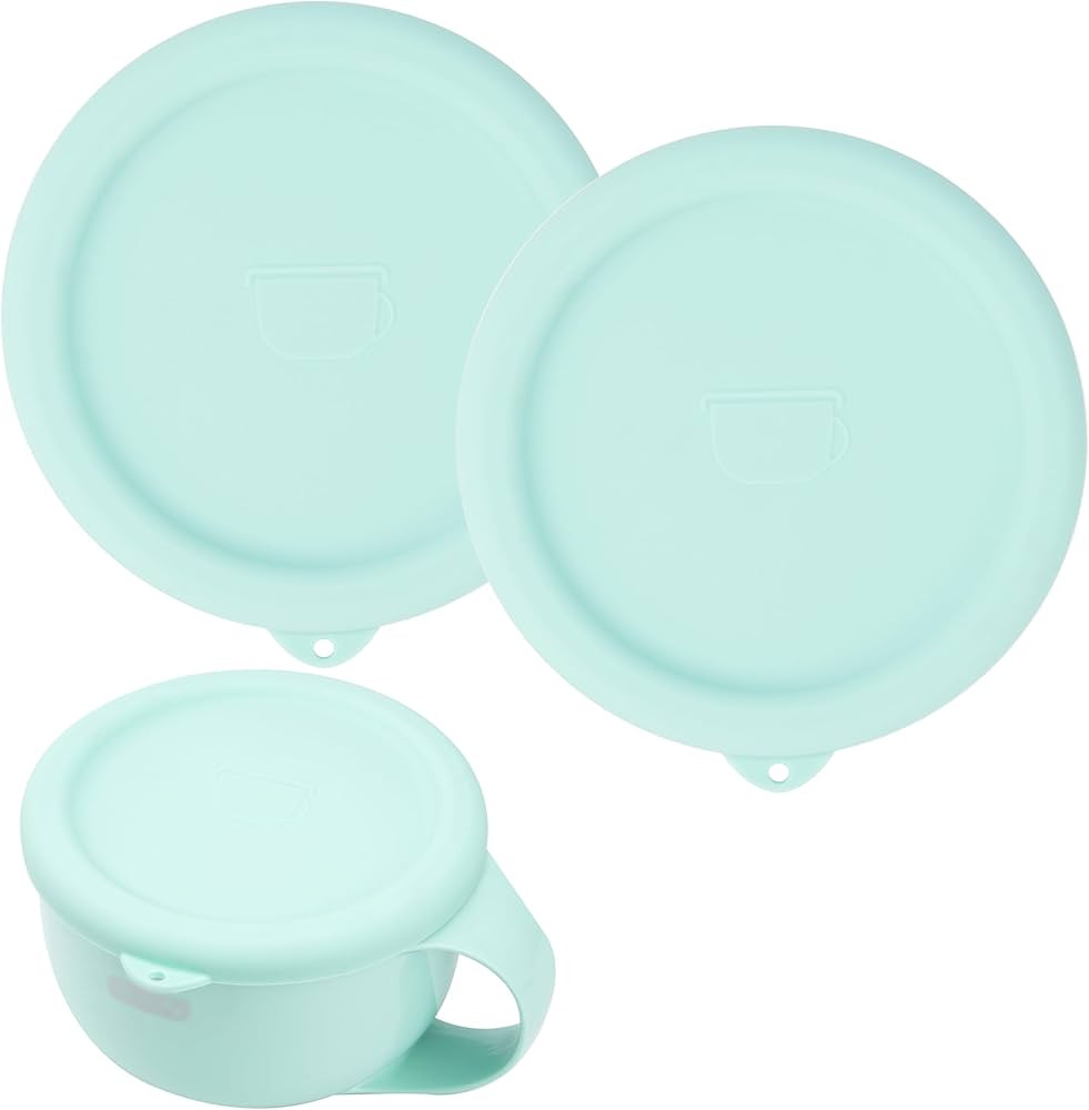 2PCs Silicone Lids for Dash My Mug Ice Cream Maker, Silicone Bowl Covers for Dash Ice Cream Maker... | Amazon (US)