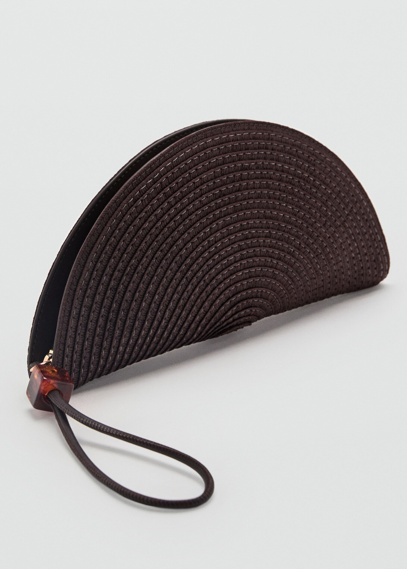 Natural fiber toiletry bag with bead detail - Women | MANGO USA | Mango (US/MX/AU)