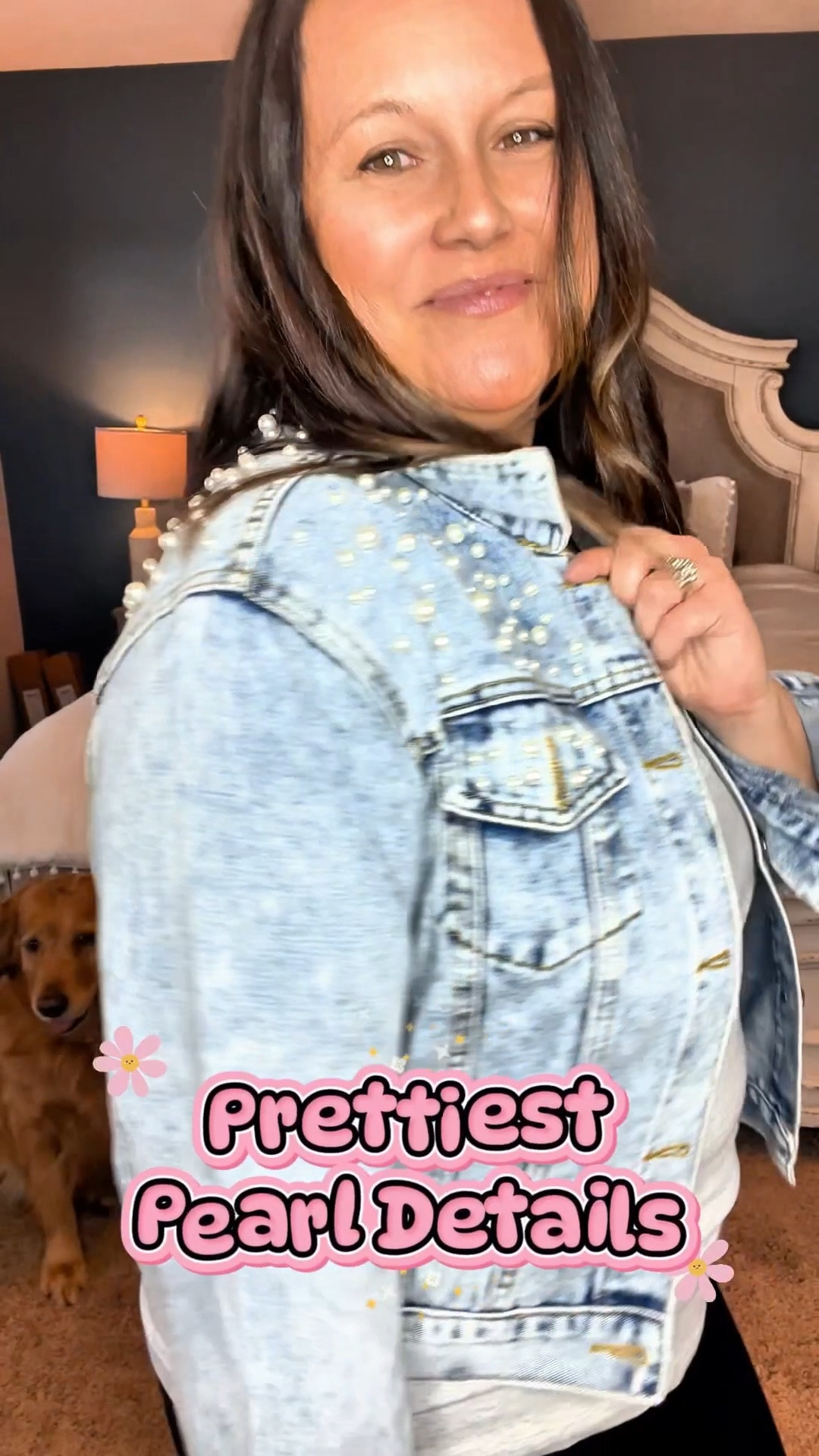 Because sprinkles of pearls make everything prettier 💝 You’ll be grabbing this denim jacket on repeat while making any basic casual look fun and bit more elevated 🤩 Add it  to spring outfit rotation Shop it in my LTK store here! 


#LTKootd #LTKmomlife #LTKOver40