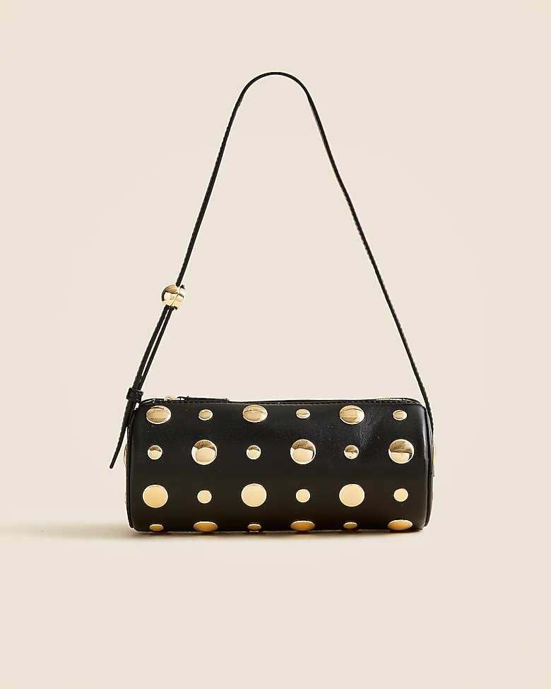 Bordeaux bag in studded leather | J. Crew US
