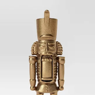 Cast Brass Metal Nutcracker - Threshold™ | Target