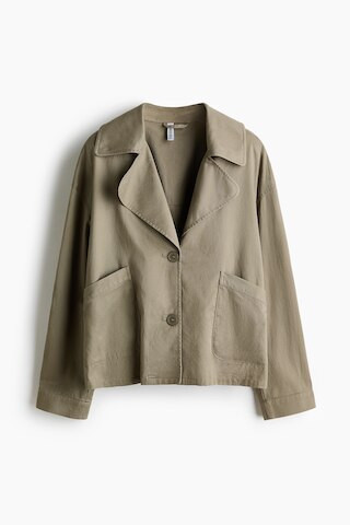 H & M - Twill Jacket - Green | H&M (US + CA)