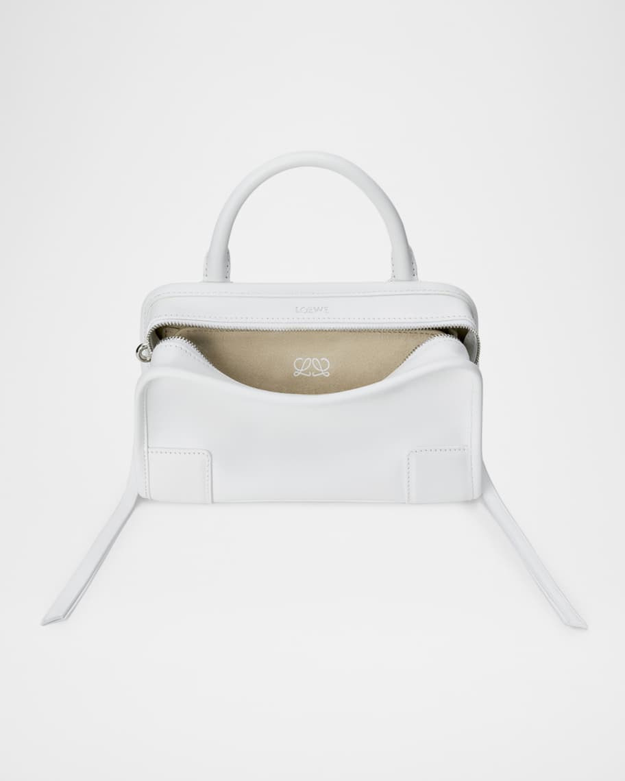 Loewe Amazona 180 Mini Leather Top-Handle Bag | Neiman Marcus