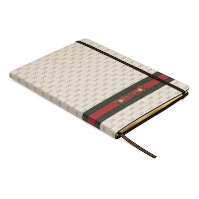 Gucci Large notebook with Web and Horsebit | Gucci (US)