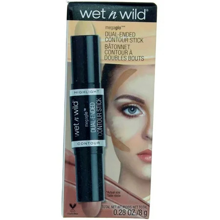 (3 Pack) WET N WILD MegaGlo Dual-Ended Contour Stick - Light/Medium | Walmart (US)