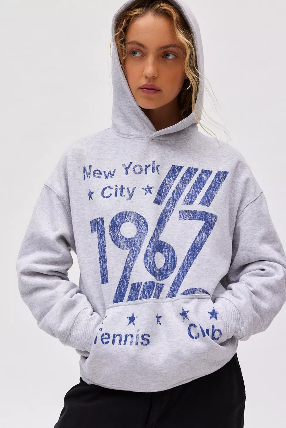 1967 Tennis Club Graphic Hoodie Sweatshirt | Urban Outfitters (US and RoW)