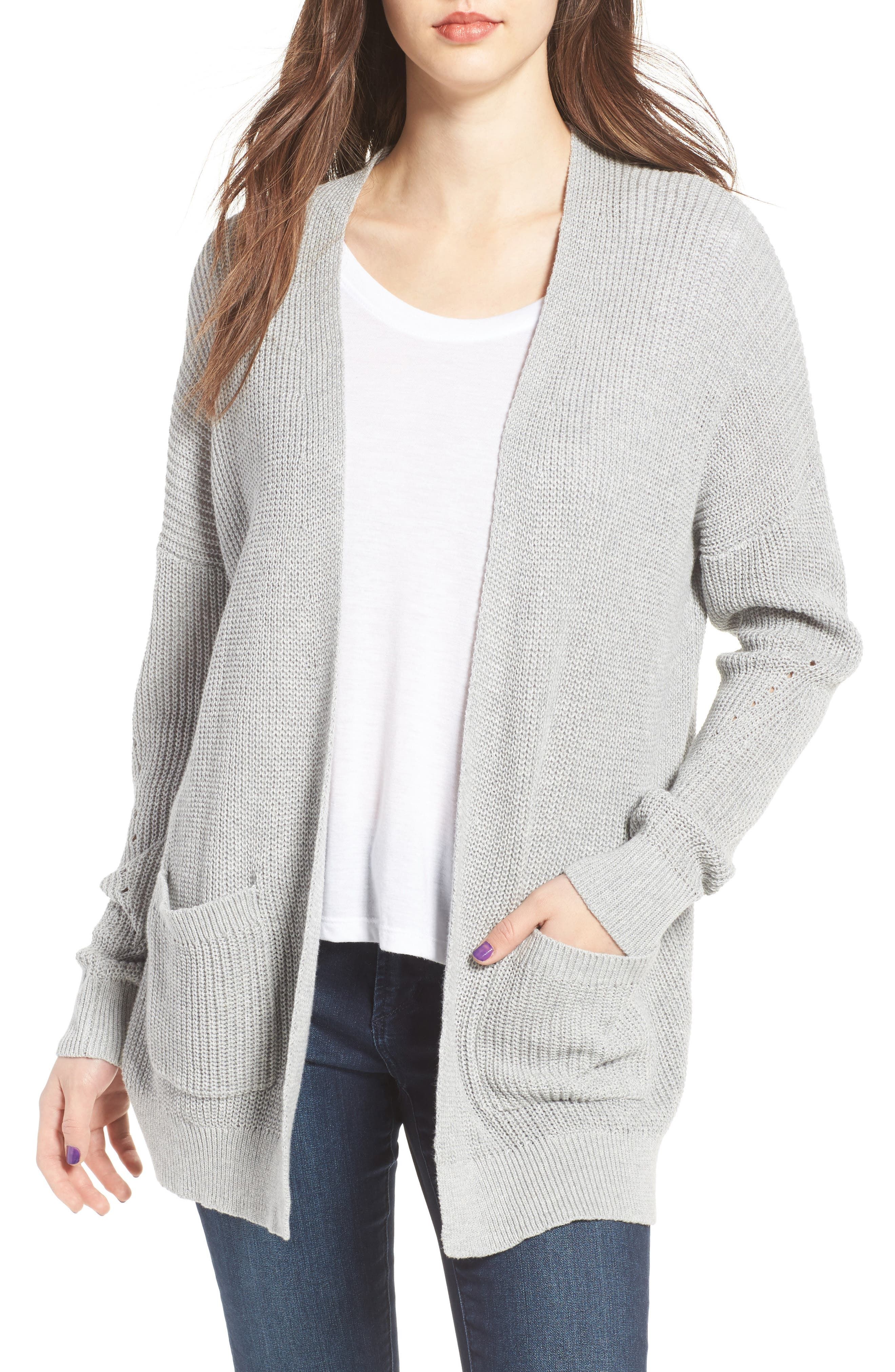 Open Front Cotton Cardigan | Nordstrom
