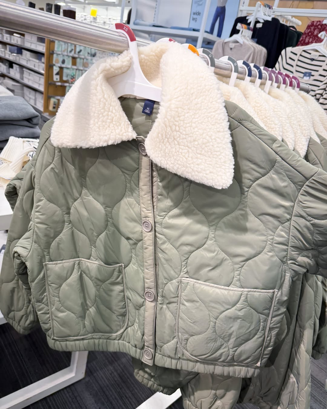 Loving this new release jacket from target that shearling collar is adorable!

winter fashion essentials
cozy layered outfits
cold-weather neutral looks
chunky knit sweaters
stylish outerwear staples
everyday winter outfits
faux fur and teddy coats
elevated casual cold-weather style
boots, scarves, and accessories
seasonal wardrobe must-haves

#LTKootd #LTKSaleAlert #LTKSeasonal