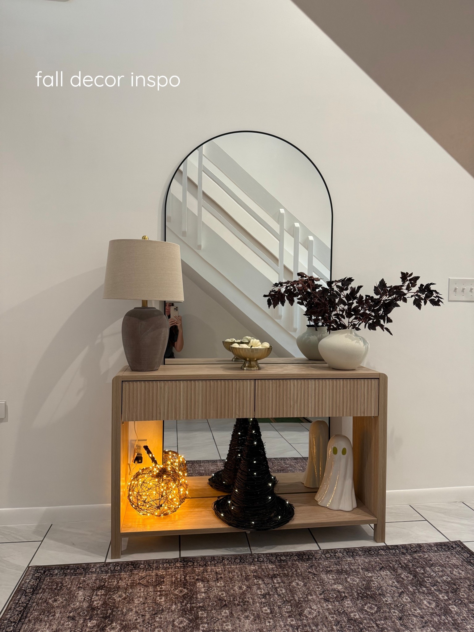 Fall decor inspo!🍁🍂🎃Linking exact & similar items bc some are random finds from home goods & tj maxx/ Marshall’s. Linking exact rug & similar bc mine is sold out in some sizes. 
.
.


#LTKHome #LTKSeasonal