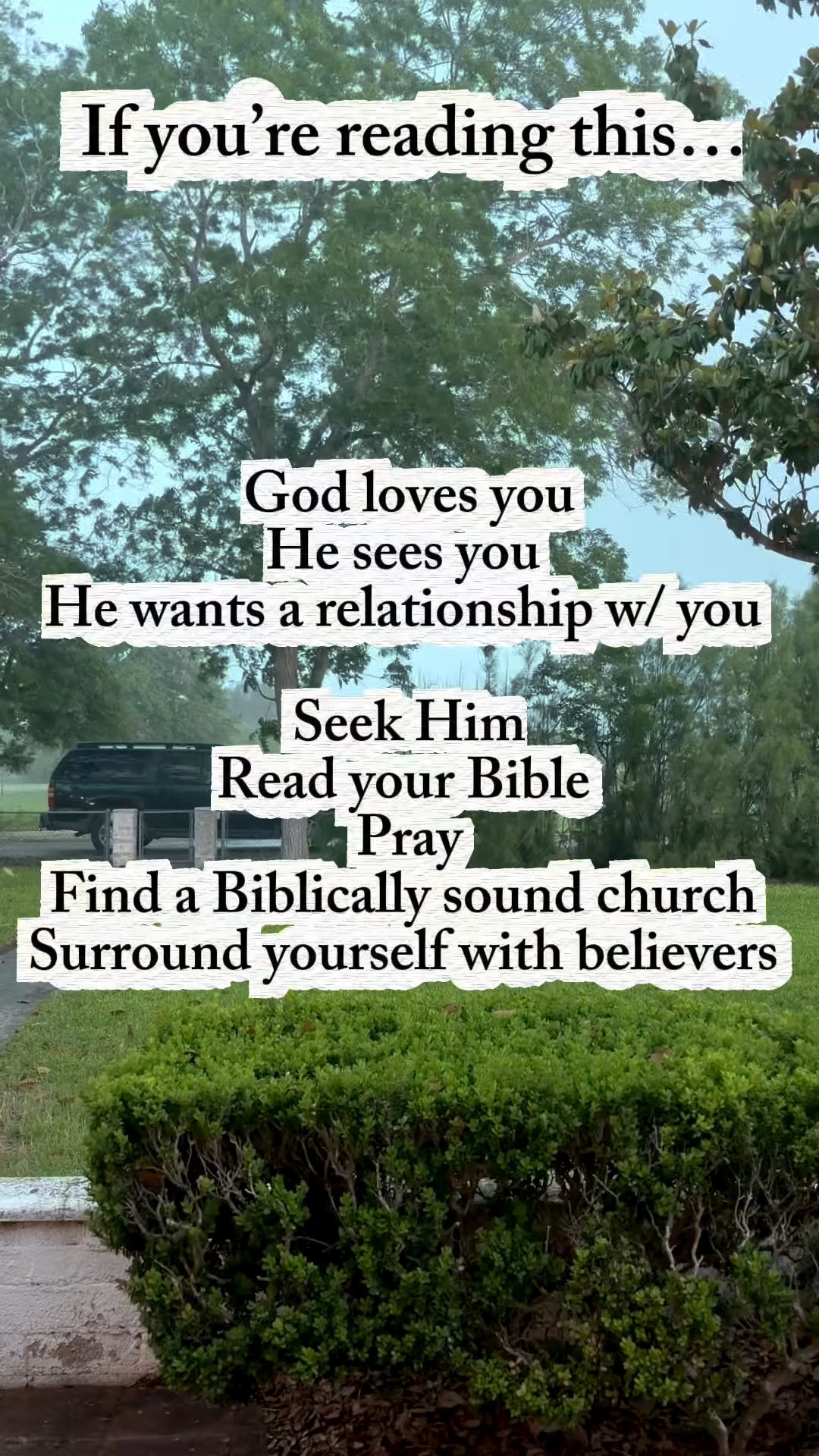 God, the creator of heaven and earth, knitted you together in your mother’s womb. He sees you, He loves you, He wants a relationship with you. Seek Him and be filled with the peace and joy that can only come from the Lord. 💛

#LTKselfcare #LTKstorytime