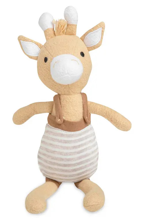 CRANE BABY Jojo Giraffe Plush Stuffed Animal in Yellow/White at Nordstrom | Nordstrom