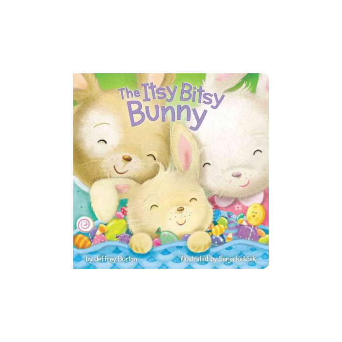 The Itsy Bitsy Bunny - by  Jeffrey Burton (Board Book) | Target