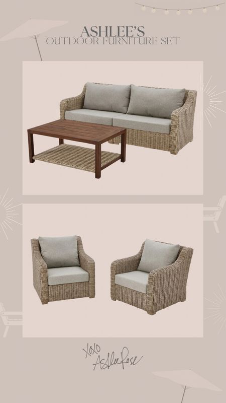 saw this outdoor furniture set and purchased it immediately 🙌😍 CANNOT wait to have this in my backyard! 

Home, Outdoor Furniture, Furniture Sets, Outdoor Patio

#LTKHome