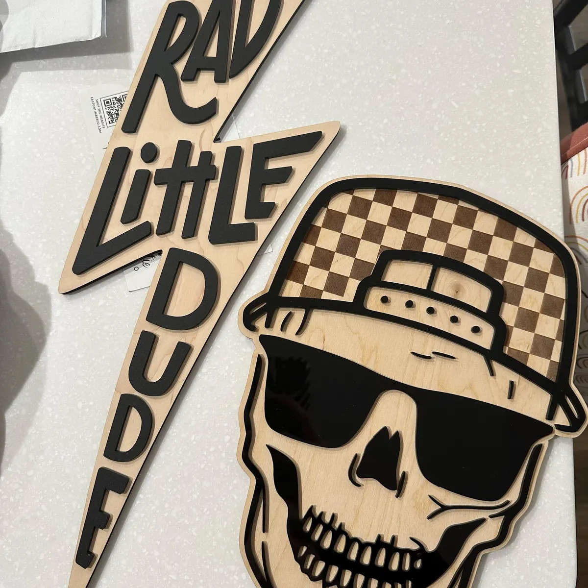 Rad Little Dude Wooden Wall Sign | Wall Decor for childrens room | Kids Bedroom | cool kids decor... | Etsy (US)