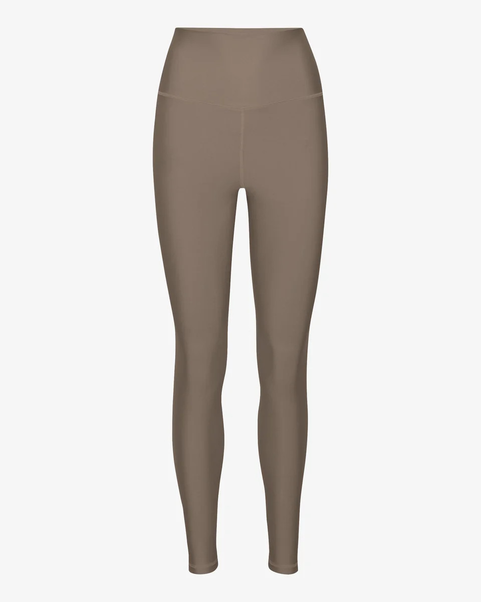 Active High-Rise Legging - Warm Taupe | Colorful Standard