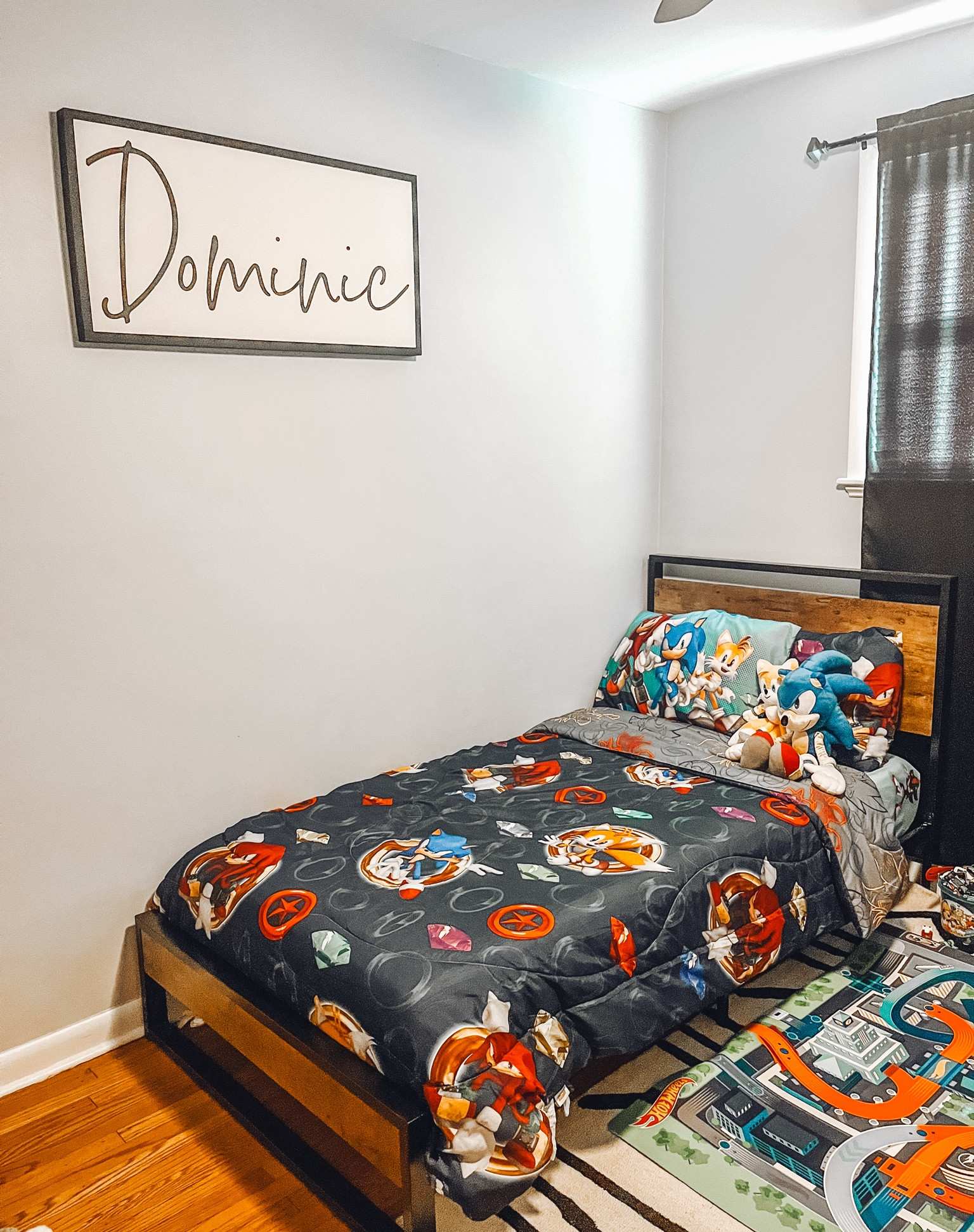 Boy room decor and bedding!!
My son is loving his new Sonic bedding and Plushies!! Available on Amazon in all sizes. 
Personalized name sign from Etsy & available in multiple sizes and finishes!! 
Everything linked!!

#LTKHome #LTKSummerSales #LTKKids