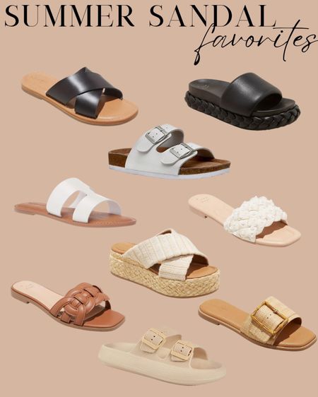 Summer sandal favorites! Included some wide foot appropriate sandals, too! 

Flat sandals, spring shoes, summer shoes 


#LTKshoecrush #LTKunder50 #LTKSeasonal