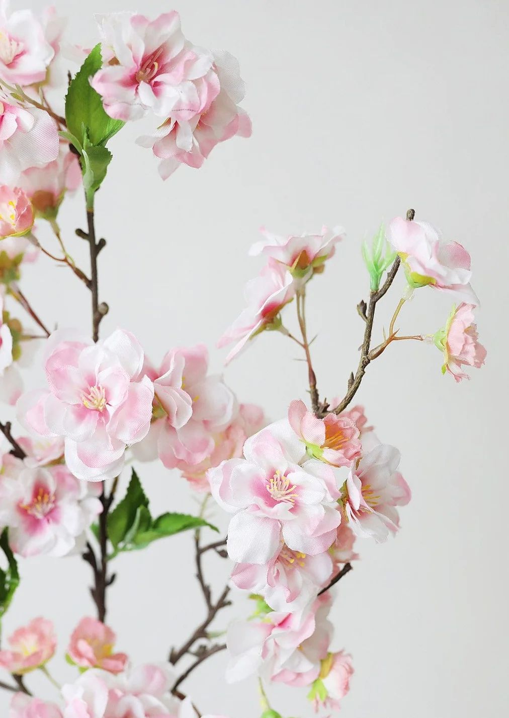 Artificial Pink Cherry Blossom Branch - 18" | Afloral (US)