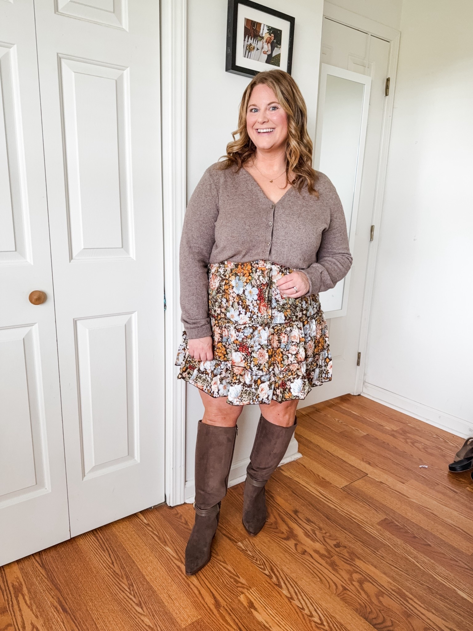 Church outfit! I love the maxi skirt version of this skirt so I had to get the mini skirt version too.  Actually a skort as it has built in shorts 

#LTKFindsUnder50 #LTKPetite #LTKMidsize